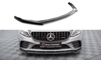 Front Splitter V.1 Mercedes-AMG C43 Coupe / Cabrio / Sedan / Estate C205 / A205 / W205 / S205 Facelift