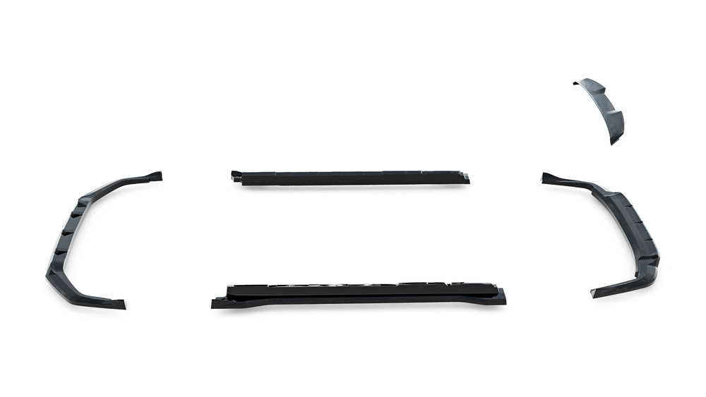 Set of Splitters Lexus NX F-Sport Mk2