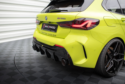 Rear Valance V.3 BMW 1 F40 M-Pack/ M135i / 128ti (Version with single exhausts on two sides)