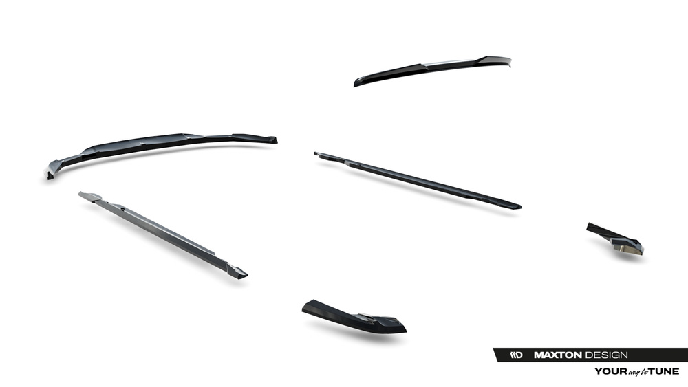 Set of Splitters Porsche Taycan Cross Turismo 4S