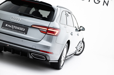 Rear Side Splitters Audi A4 / A4 S-Line / S4 Sedan / Avant B9