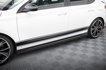 Street Pro Side Skirts Diffusers V.1 Hyundai I30 N / N-Line Hatchback / Fastback Mk3 / Mk3 Facelift