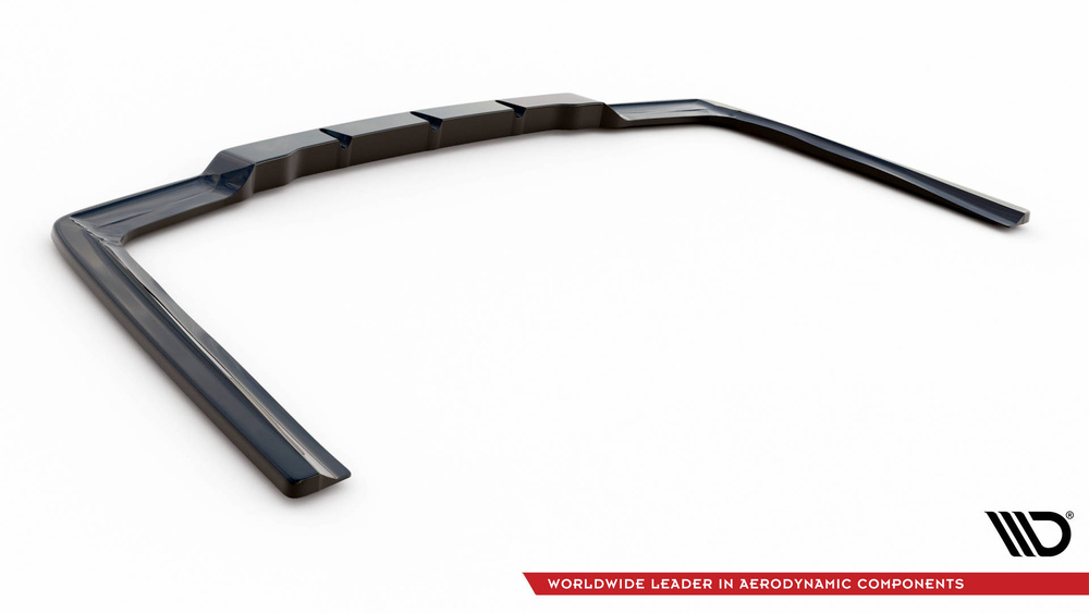 Rear Splitter (with vertical bars) Mercedes-Benz E63 AMG Sedan W212 Facelift