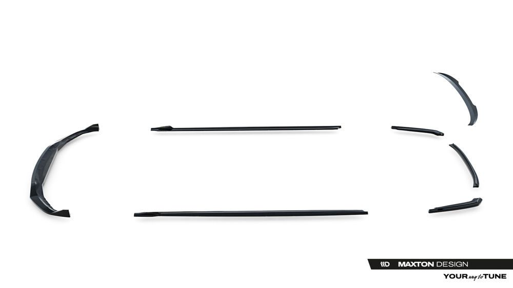 Set of Splitters BMW 5 Sedan M-Pack G30