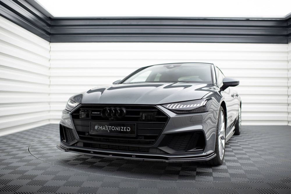 Front Splitter V.2 Audi A7 S-Line C8 / S7 C8 / C8 Facelift / S7 Facelift