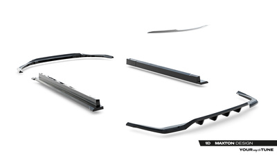 Set of Splitters Lexus RX F-Sport Mk5