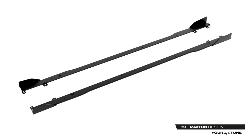 Street Pro Side Skirts Diffusers + Flaps Audi A5 S-Line / S5 Sedan / Avant B10