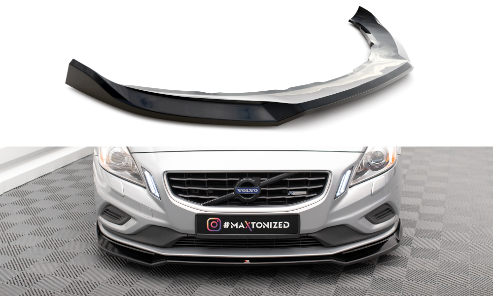 Front Splitter V.2 Volvo S60 R-Design Mk2