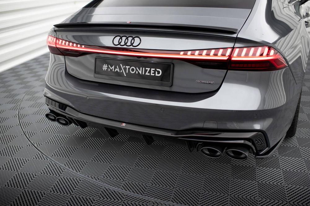 Rear Side Splitters Audi A7 S-Line C8 / S7 C8 / C8 Facelift / S7 Facelift