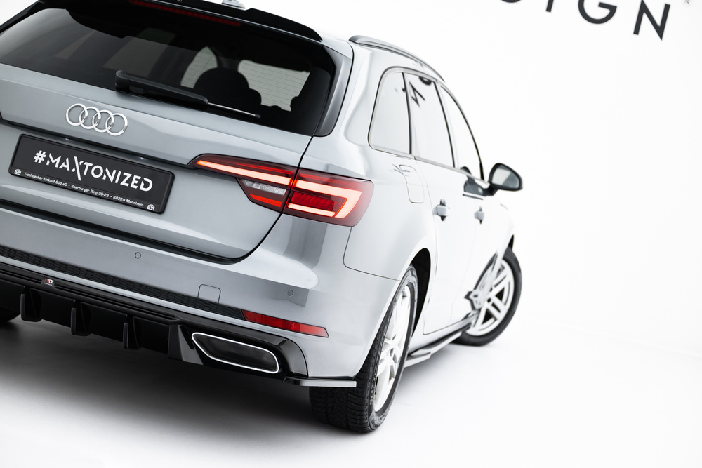Rear Side Splitters Audi A4 / A4 S-Line / S4 Sedan / Avant B9