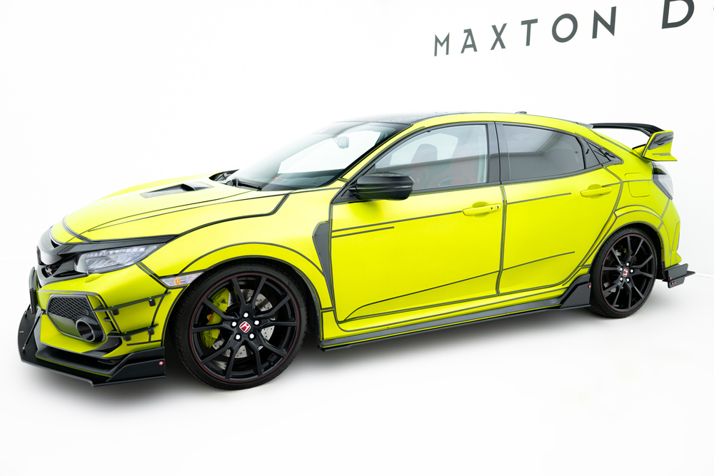 Street Pro Side Skirts Diffusers Honda Civic Type-R Mk10 / Mk10 Facelift
