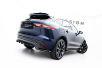 Rear Splitter (with vertical bars) Jaguar F-Pace R-Sport Mk1 Facelift
