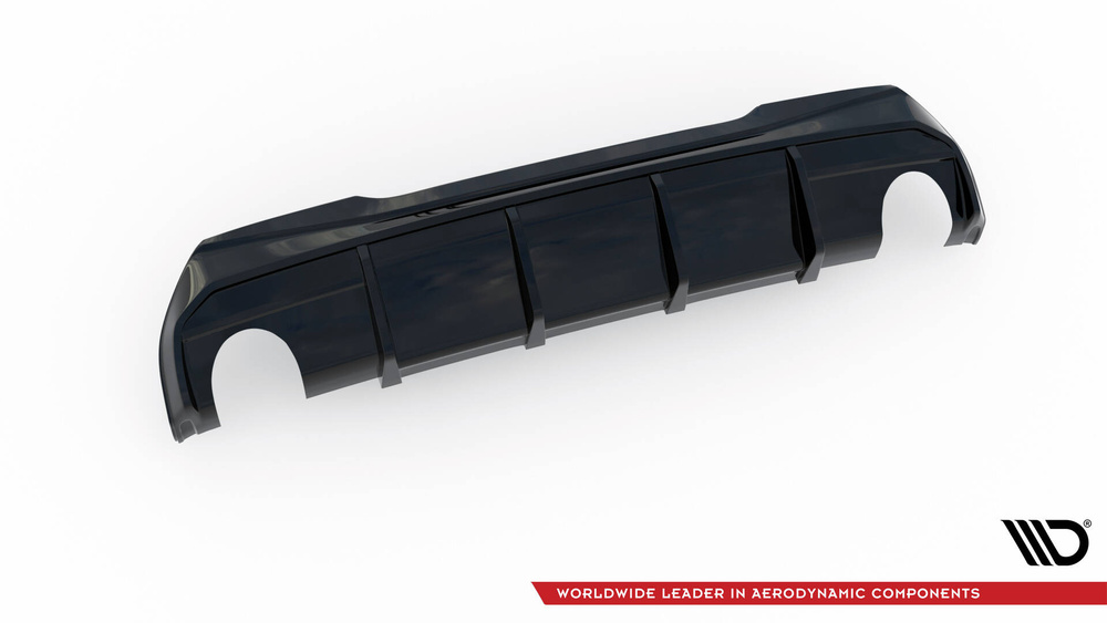Rear Valance V.3 BMW 1 F40 M-Pack/ M135i / 128ti (Version with single exhausts on two sides)