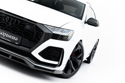 Prepreg Carbon Fiber Front Splitter Audi RSQ8 Mk1