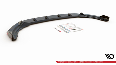 Front Splitter V.2 + Flaps Volkswagen Golf R Hatchback / Variant Mk8