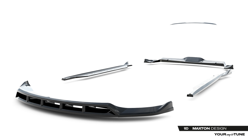 Set of Splitters Tesla Model X Mk1 Facelift