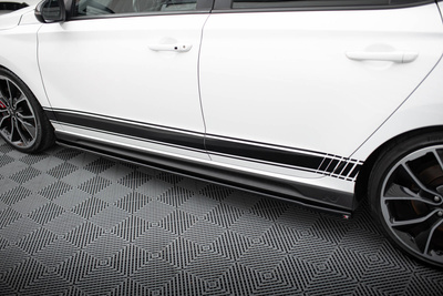 Side Skirts Diffusers V.4 Hyundai I30 N / N-Line Hatchback / Fastback Mk3 / Mk3 Facelift