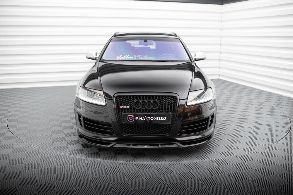 Front Splitter V.2 Audi RS6 Avant C6