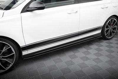Side Skirts Diffusers V.4 Hyundai I30 N / N-Line Hatchback / Fastback Mk3 / Mk3 Facelift