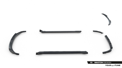 Set of Splitters Hyundai Tucson N-Line Mk4 Facelift