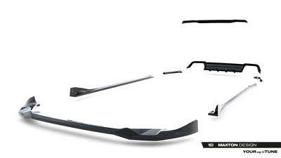 Set of Splitters BMW X3 M F97 Facelift