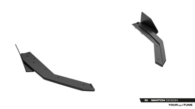 Street Pro Rear Side Splitters + Flaps Lexus IS 500 Mk3 Facelift 2 (XE30)
