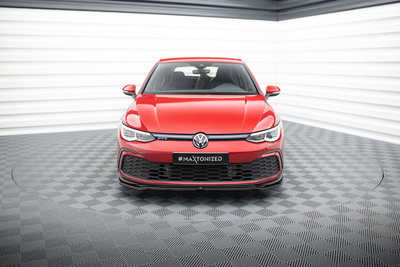 Front Splitter V.4 Volkswagen Golf GTI / GTE / GTD / R-Line Mk8