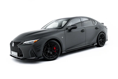 Street Pro Side Skirts Diffusers + Flaps Lexus IS 500 Mk3 Facelift 2 (XE30)