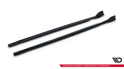 Side Skirts Diffusers V.4 Volkswagen Golf R Hatchback Mk8 / Mk8 Facelift