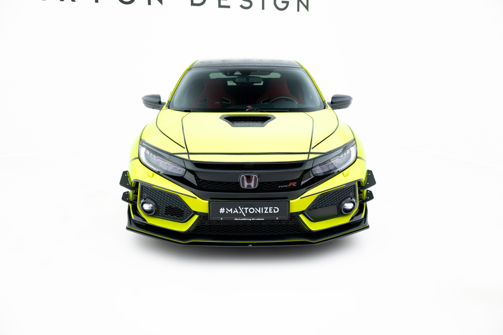 Street Pro Front Splitter V.2 Honda Civic Type-R Mk10 / Mk10 Facelift
