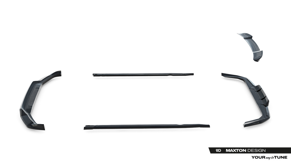 Set of Splitters BMW X1 M-Pack U11