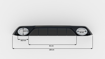 Rear Valance Audi RS3 8Y