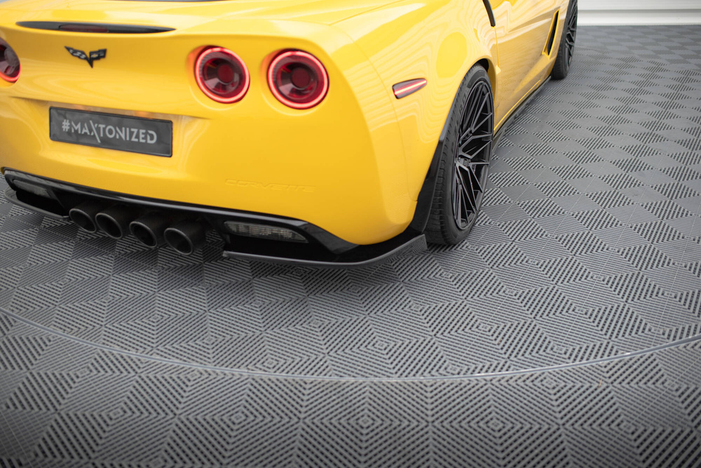 Rear Side Splitters Chevrolet Corvette Widebody C6