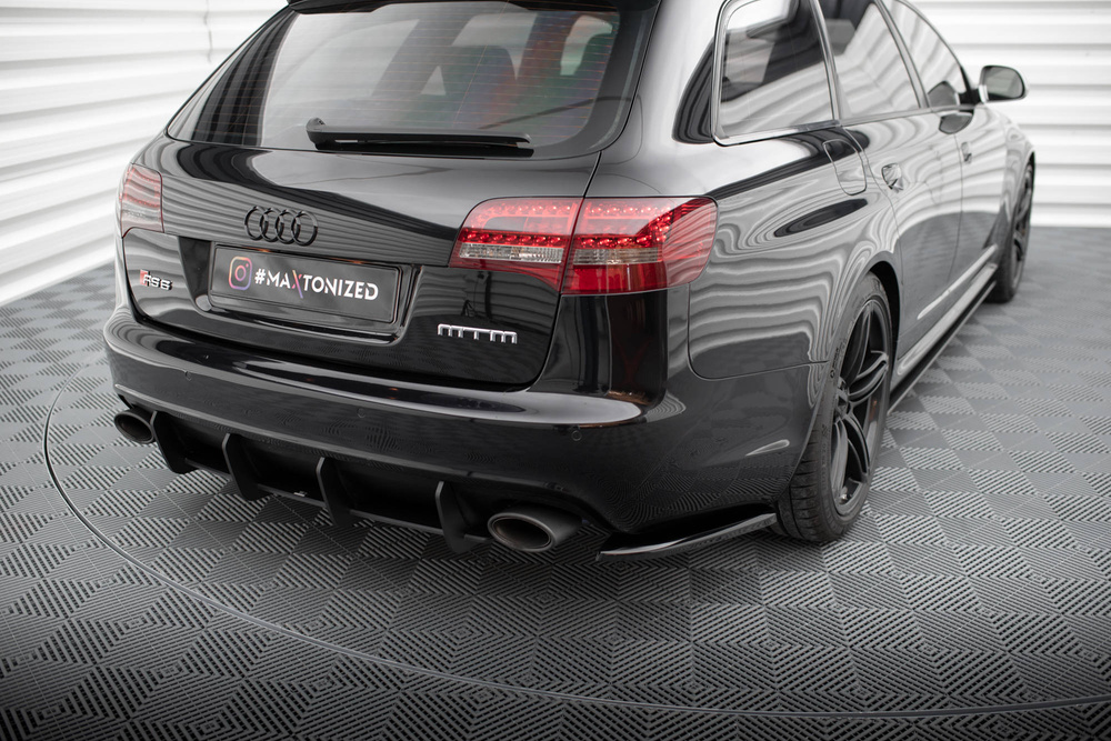 Rear Side Splitters Audi RS6 Avant C6