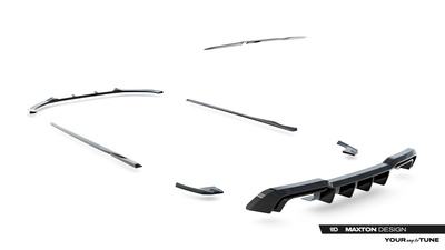 Set of Splitters Audi S3 Sportback 8V Facelift