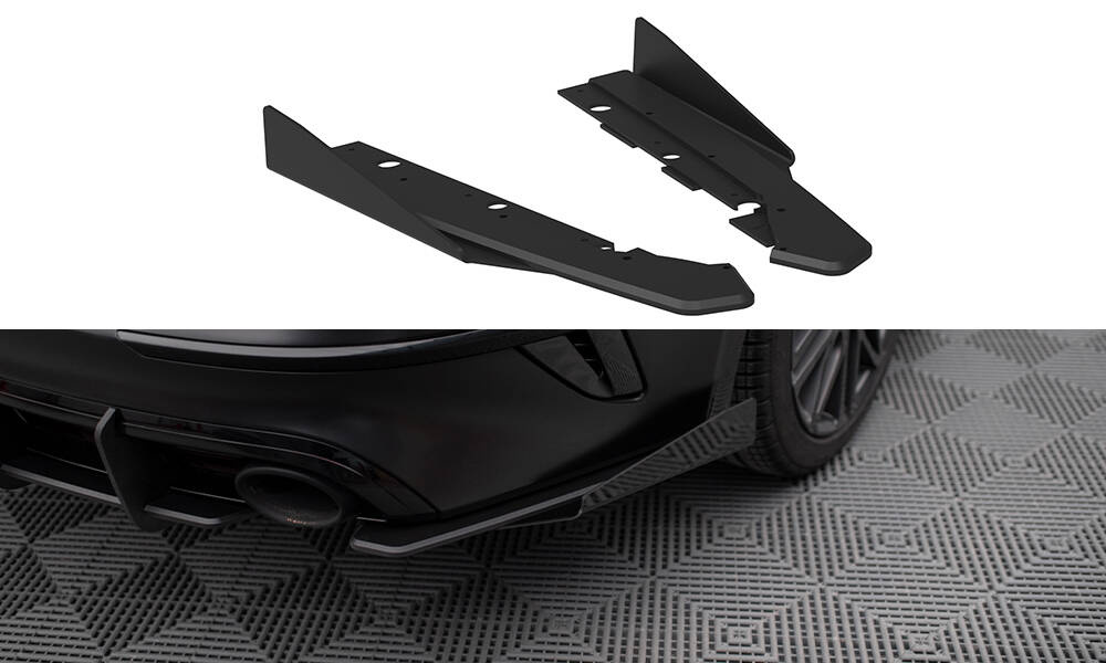 Street Pro Rear Side Splitters + Flaps Kia Proceed GT Mk1 Facelift