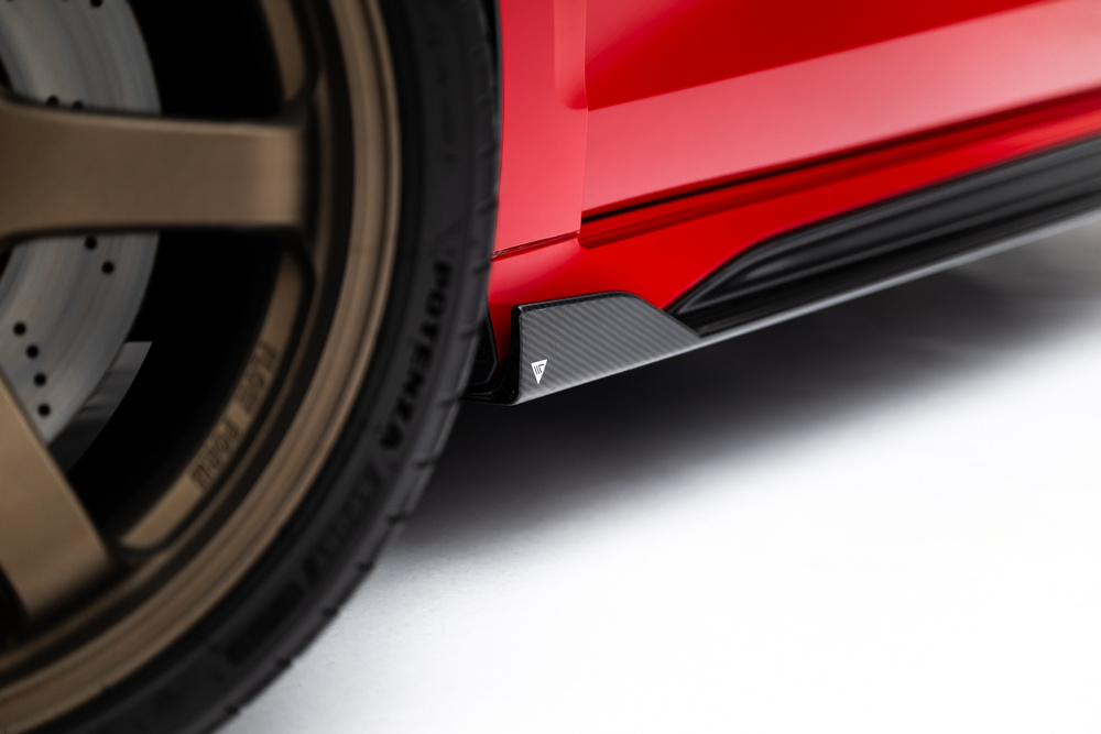 Prepreg Carbon Fiber Side Skirts V.1 Audi RS3 Sedan / Sportback 8Y / 8Y Facelift