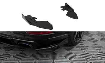 Street Pro Rear Side Splitters + Flaps Audi RS3 Sedan 8V Facelift