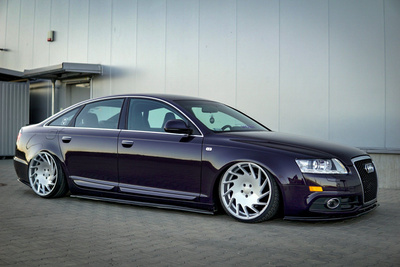 Side Skrits Diffusers Audi A6 S-Line C6 / C6 Facelift