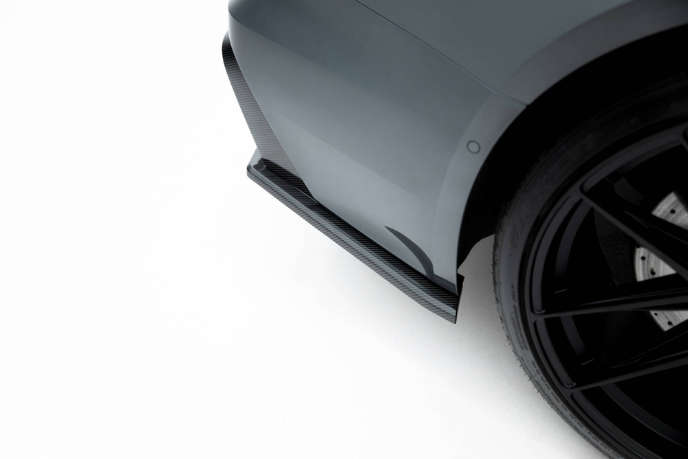 Prepreg Carbon Fiber Rear Side Splitters Audi RS6 C8 / C8 Facelift