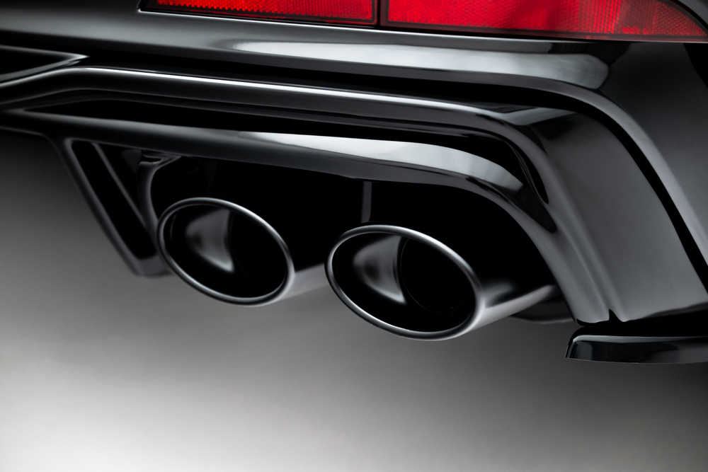 Rear Valance + Exhaust Ends Imitation Audi A6 S-Line / S6 C8 / C8 Facelift