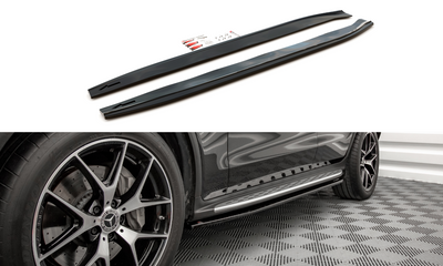 Side Skirts Diffusers V.1 Mercedes-Benz GLC Coupe AMG-Line C253 Facelift