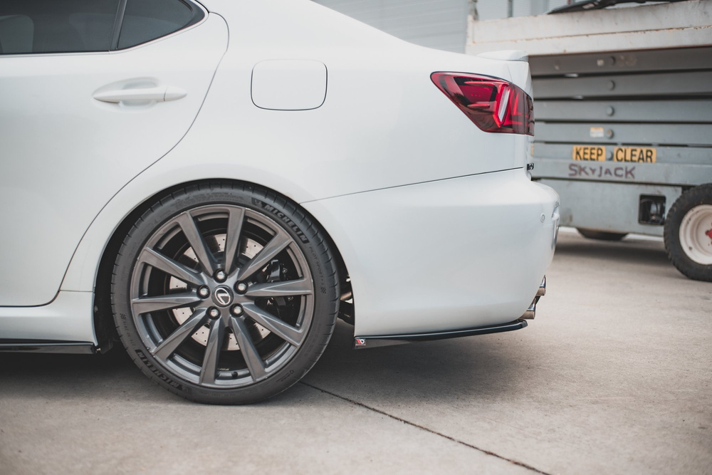 Rear Side Splitters Lexus IS F Mk2