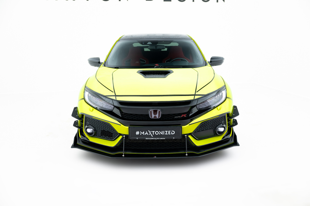 Street Pro Front Splitter Honda Civic Type R Mk10