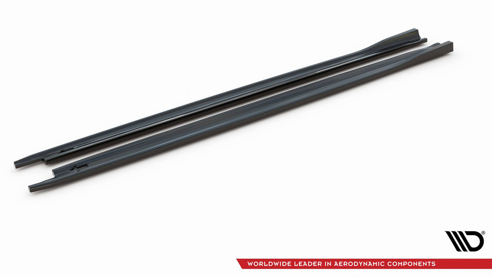 Side Skirts Diffusers V.2 + Flaps Skoda Octavia RS Liftback / Combi Mk4