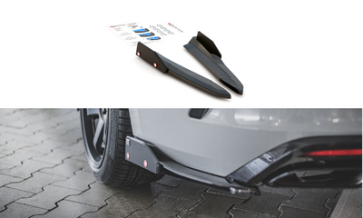 Rear Side Splitters V.2 + Flaps Skoda Octavia RS Mk4