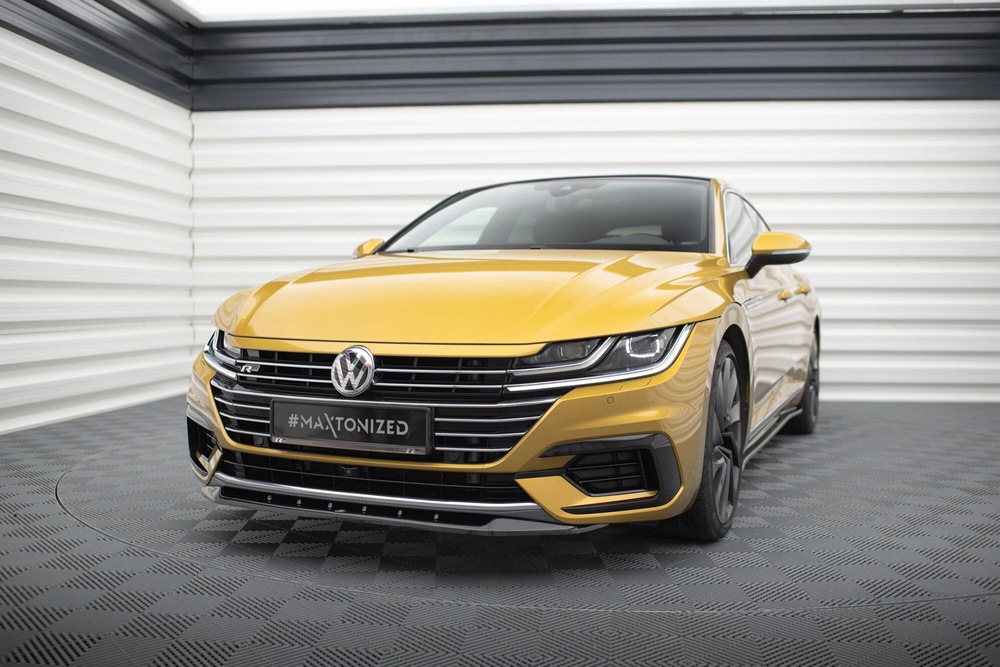 FRONT SPLITTER V.2 Volkswagen Arteon R-Line Sedan / Shooting Brake Mk1