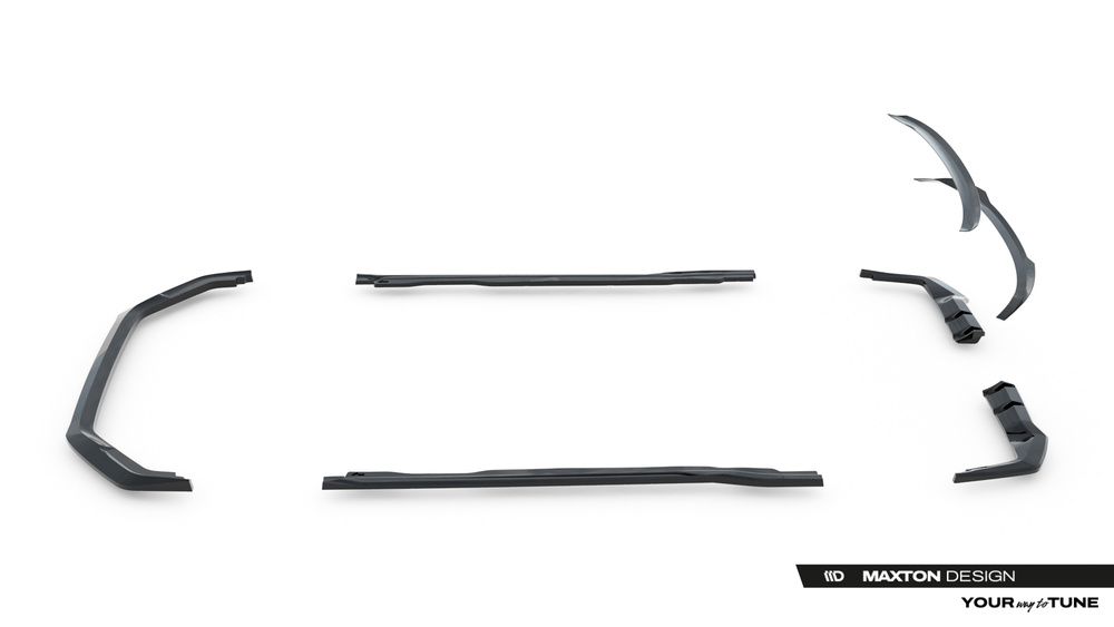 Set of Splitters V.1 Honda Civic Type-R Mk 11