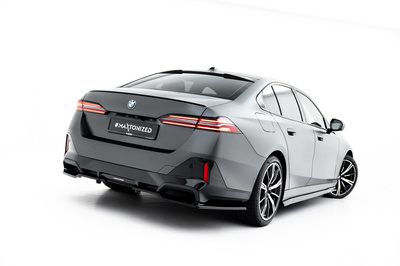 Rear Splitter (with vertical bars) V.2 BMW 5 / i5 M-Pack Sedan / Touring G60 / G61