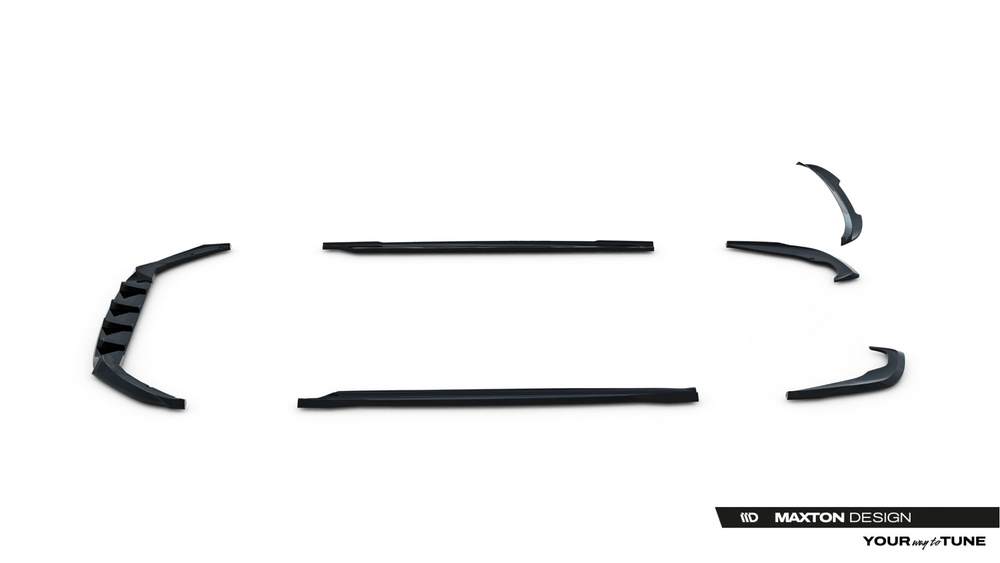 Set of Splitters Skoda Octavia Combi Mk4 Facelift